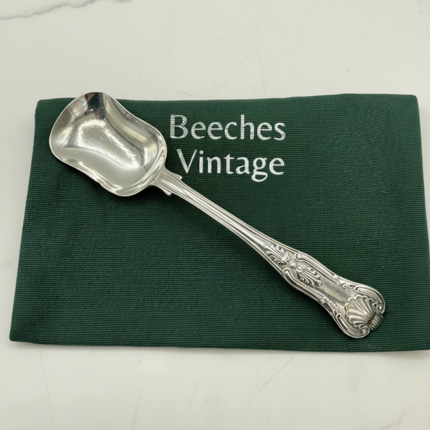 Antique Victorian Sterling Silver Teaspoon | Beeches Vintage