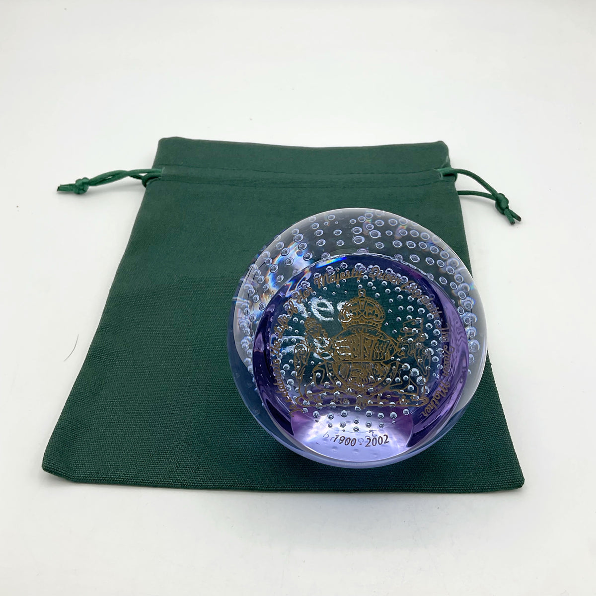 Caithness Royal Commemorative Paperweight - Beeches Vintage