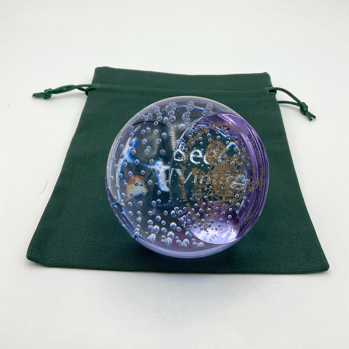 Caithness Royal Commemorative Paperweight - Beeches Vintage