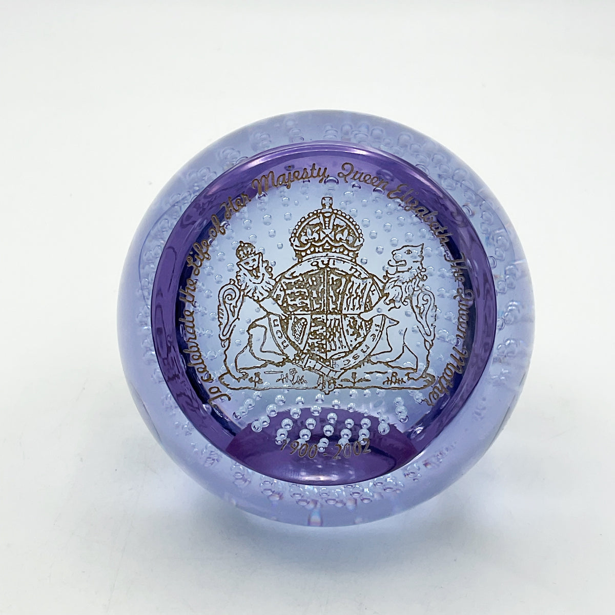 Caithness Royal Commemorative Paperweight - Beeches Vintage
