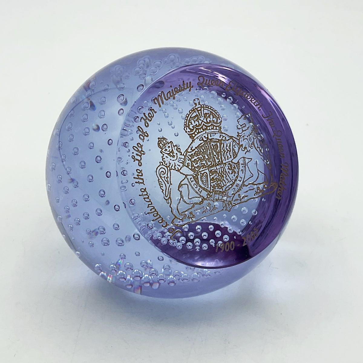 Caithness Royal Commemorative Paperweight - Beeches Vintage