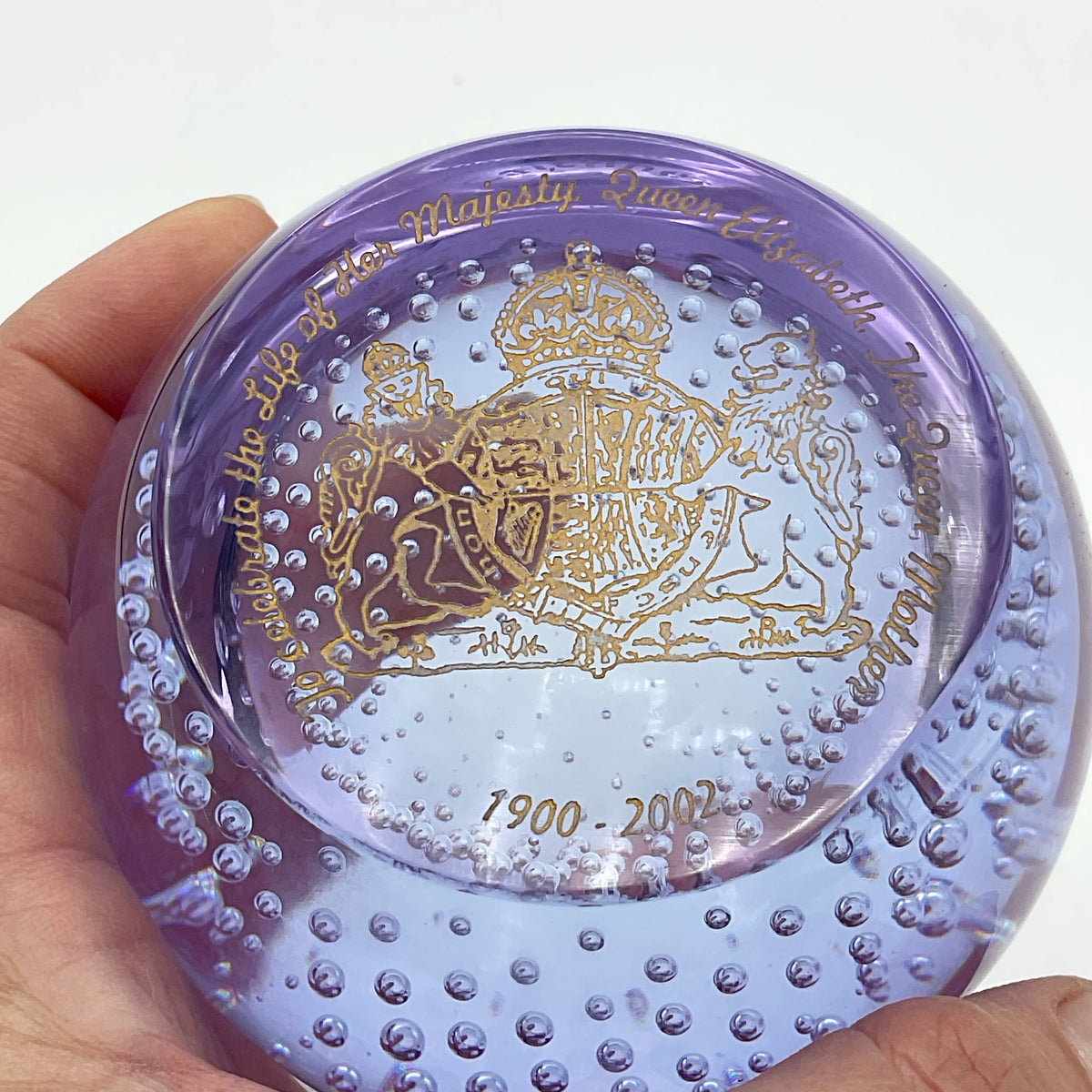 Caithness Royal Commemorative Paperweight - Beeches Vintage