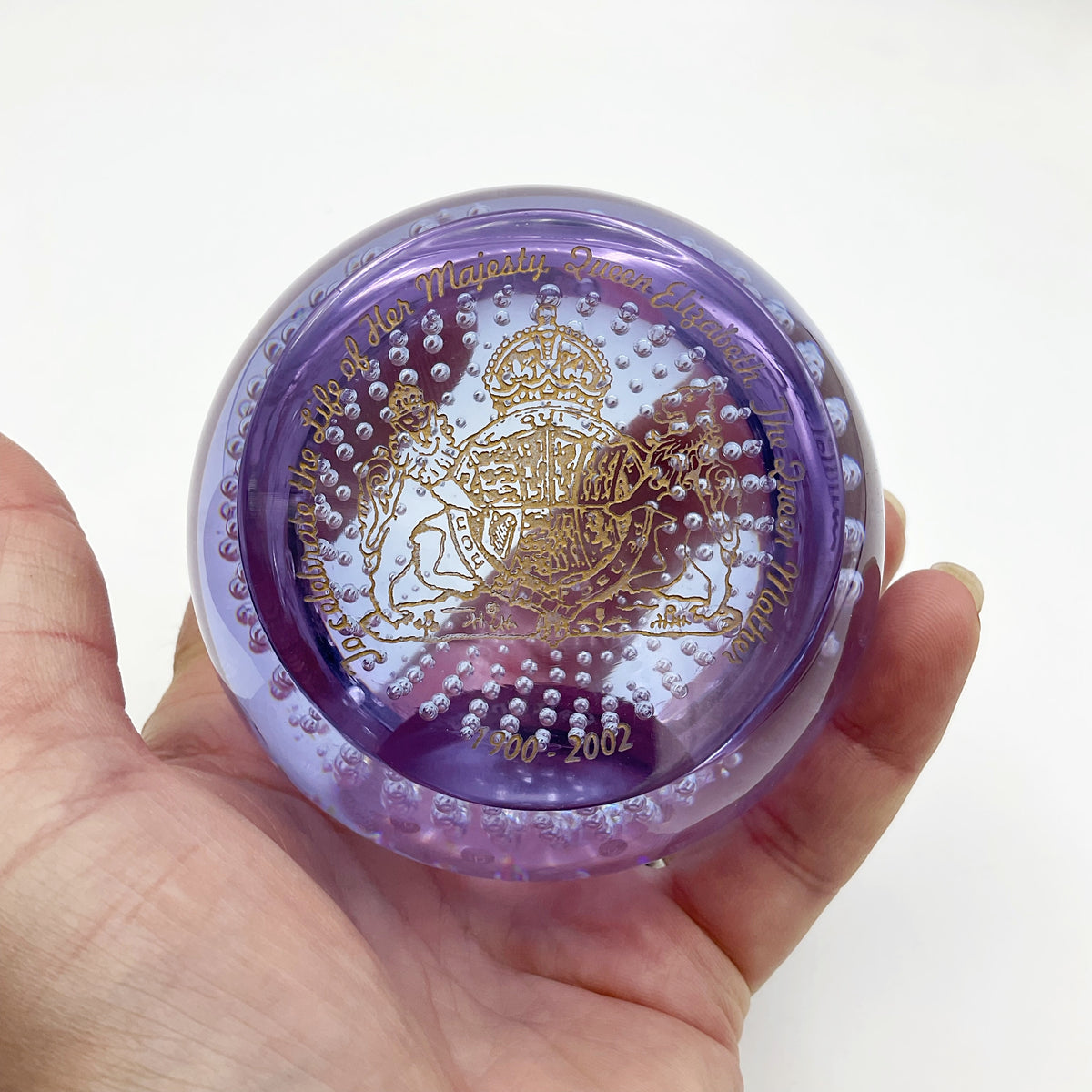 Caithness Royal Commemorative Paperweight - Beeches Vintage