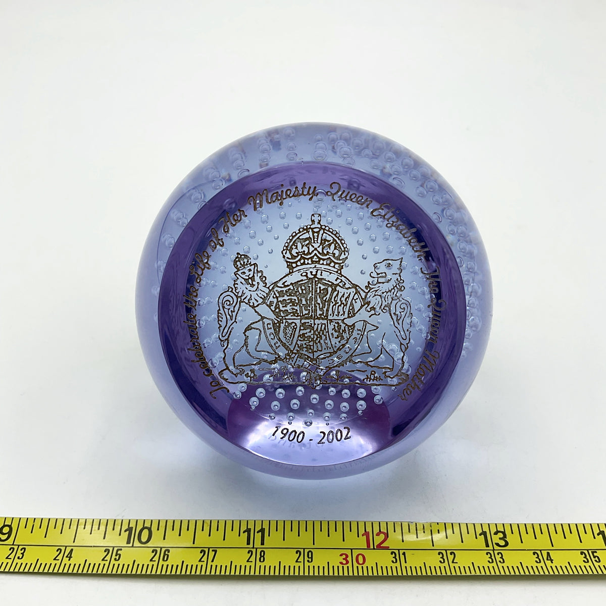 Caithness Royal Commemorative Paperweight - Beeches Vintage