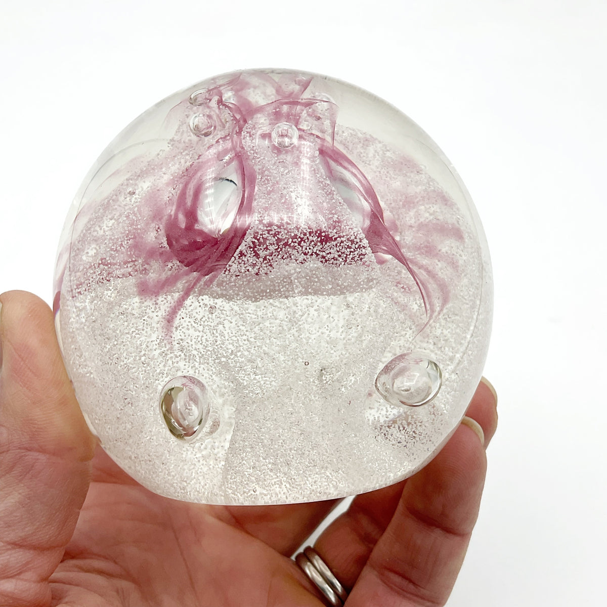 Caithness Glass Congratulations Paperweight - Beeches Vintage