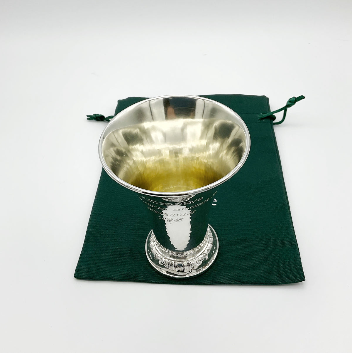 Vintage 1945 Silver Trumpet Vase, Swedish Trophy - Beeches Vintage
