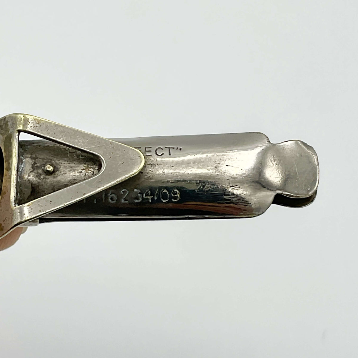 Vintage silver-plated posy holder by Beeches Vintage with intricate floral detailing and elegant design.
