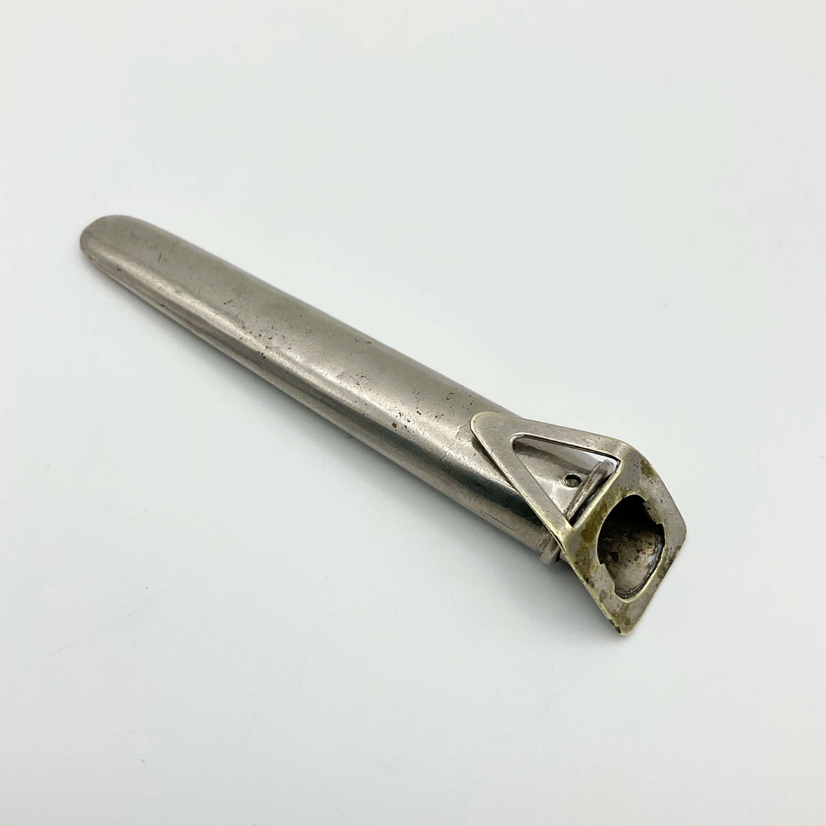 Vintage silver-plated posy holder by Beeches Vintage, featuring intricate floral design and classic craftsmanship.