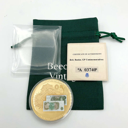 Windsor Mint British £1 Banknote Commemorative Coin - Beeches Vintage