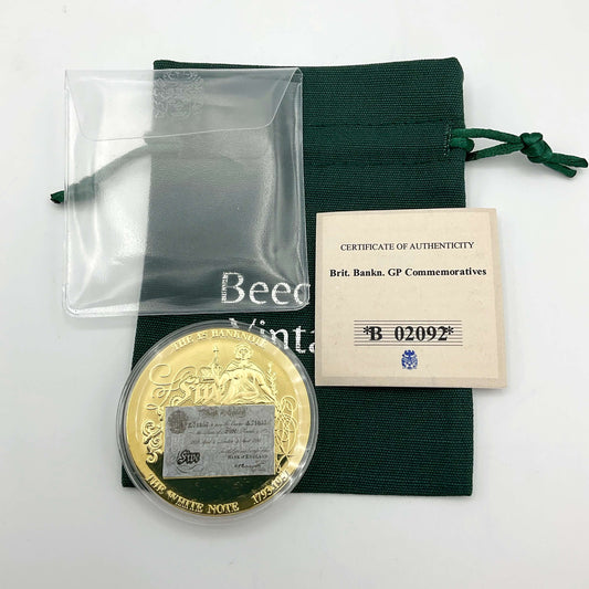 Windsor Mint British £5 White Note Commemorative Coin - Beeches Vintage