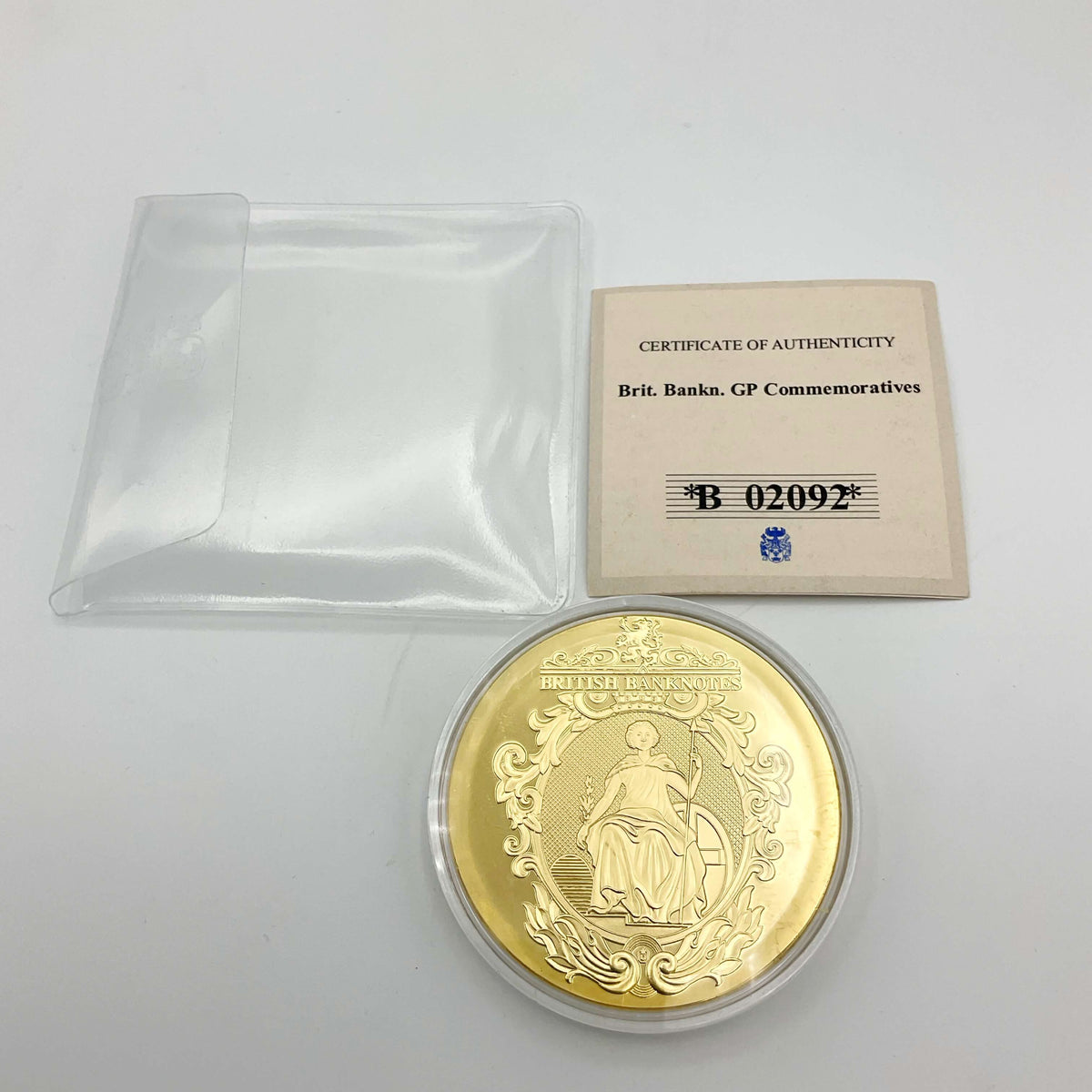 Windsor Mint British £5 White Note Commemorative Coin - Beeches Vintage