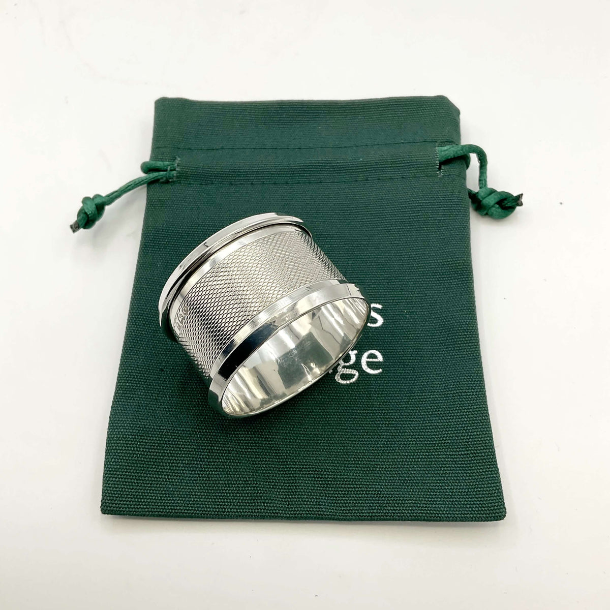 Vintage 1938 Sterling Silver Napkin Ring - Beeches Vintage