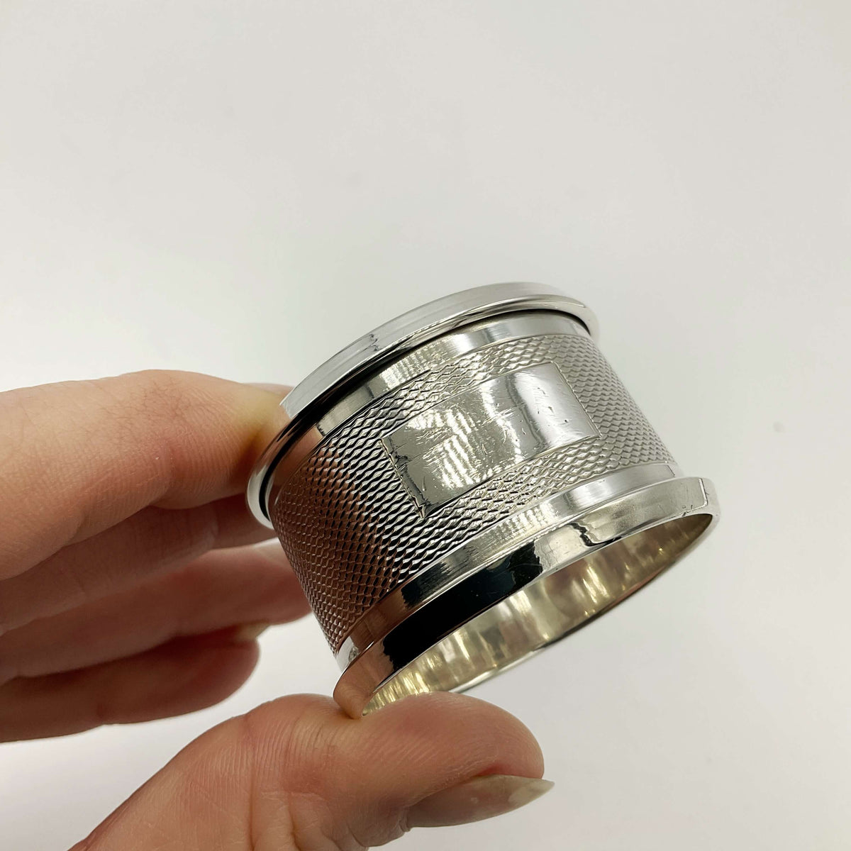 Vintage 1938 Sterling Silver Napkin Ring - Beeches Vintage