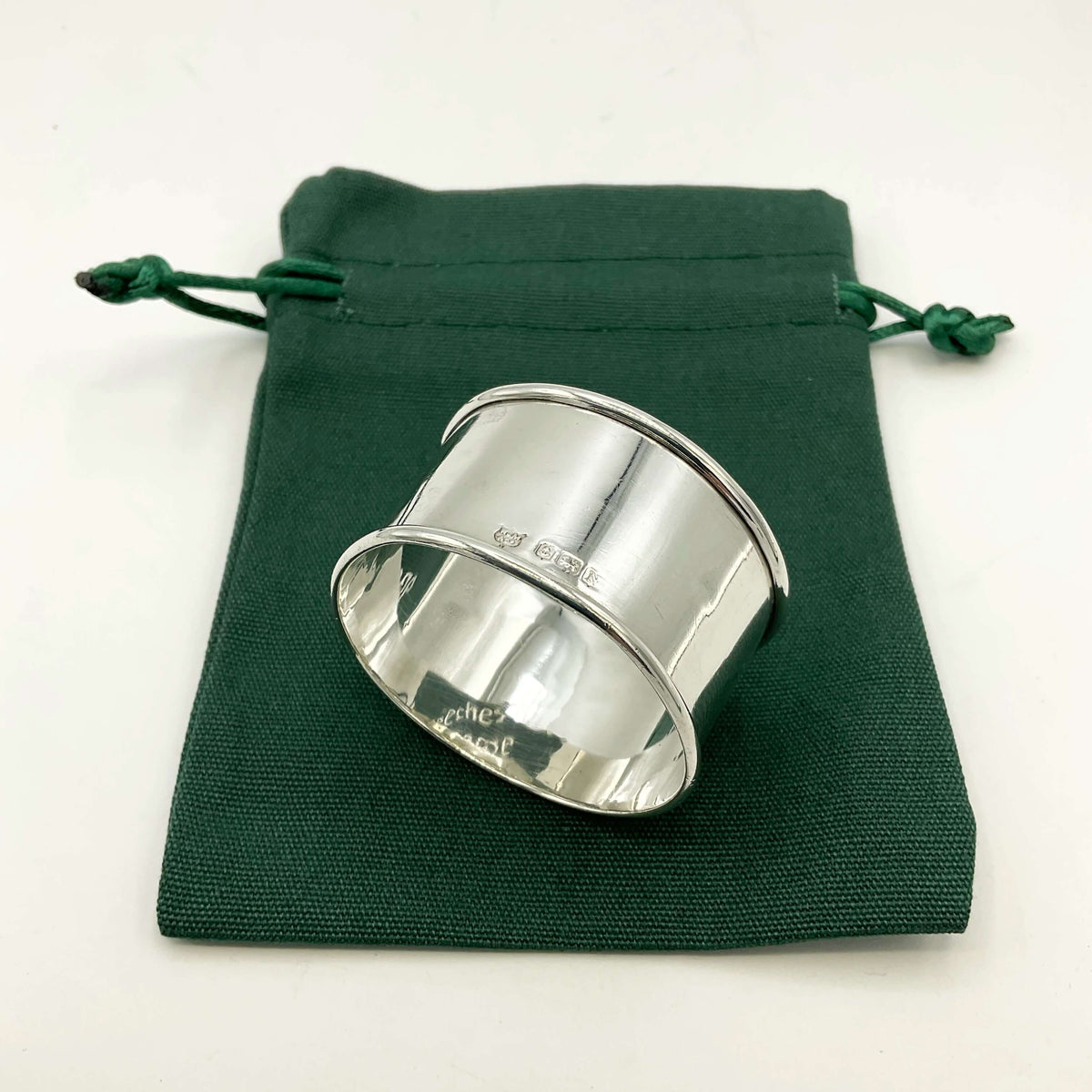 Vintage 1937 Sterling Silver Napkin Ring - Beeches Vintage