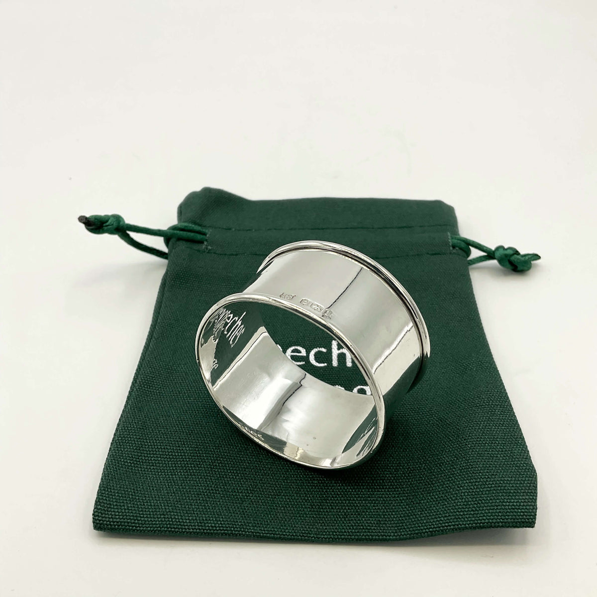 Vintage 1937 Sterling Silver Napkin Ring - Beeches Vintage