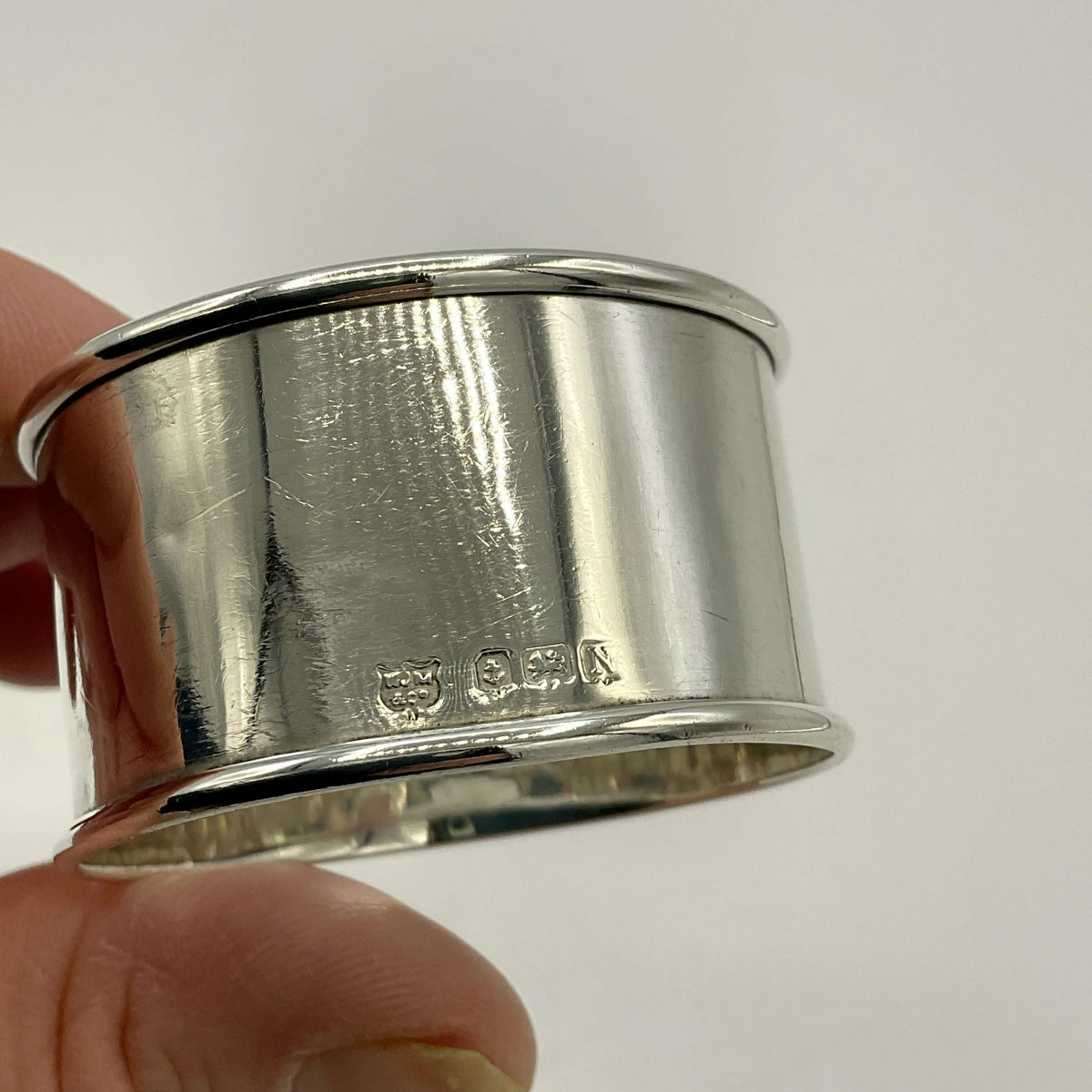 Vintage 1937 Sterling Silver Napkin Ring - Beeches Vintage