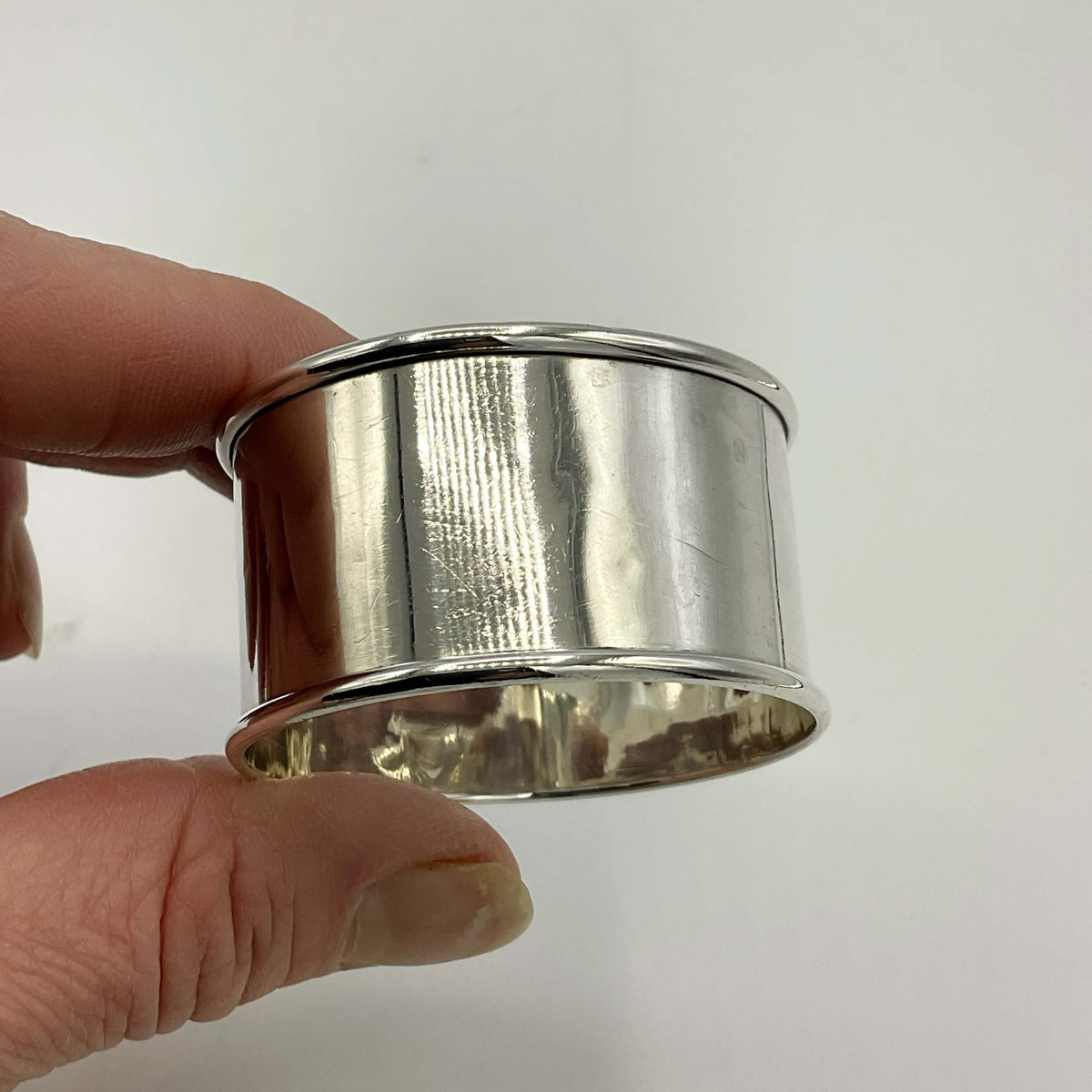 Vintage 1937 Sterling Silver Napkin Ring - Beeches Vintage