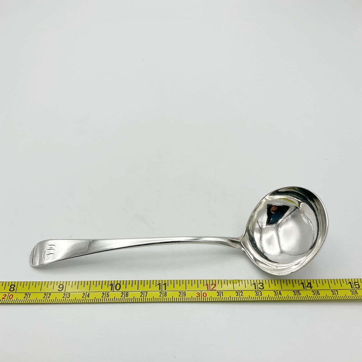 Antique 1798 Georgian Sterling Silver Sauce Ladle - Beeches Vintage