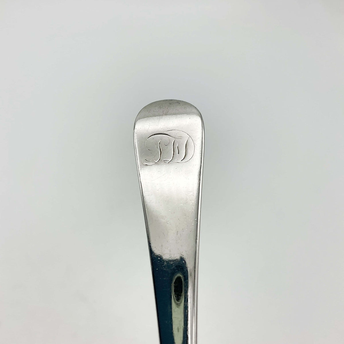 Antique 1798 Georgian Sterling Silver Sauce Ladle - Beeches Vintage