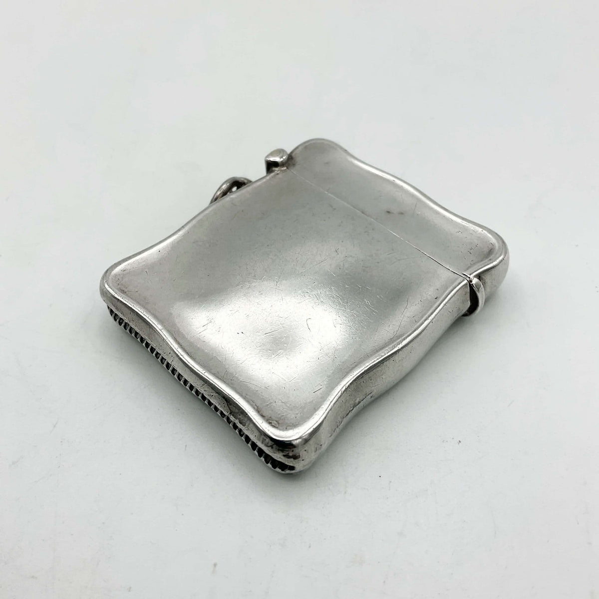 Antique  1908 Sterling Silver Vesta Case - Beeches Vintage
