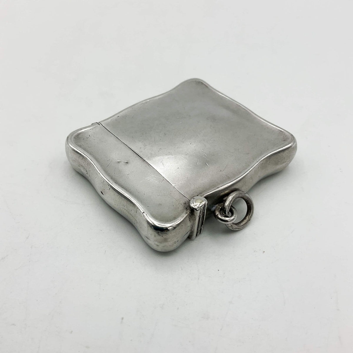 Antique  1908 Sterling Silver Vesta Case - Beeches Vintage