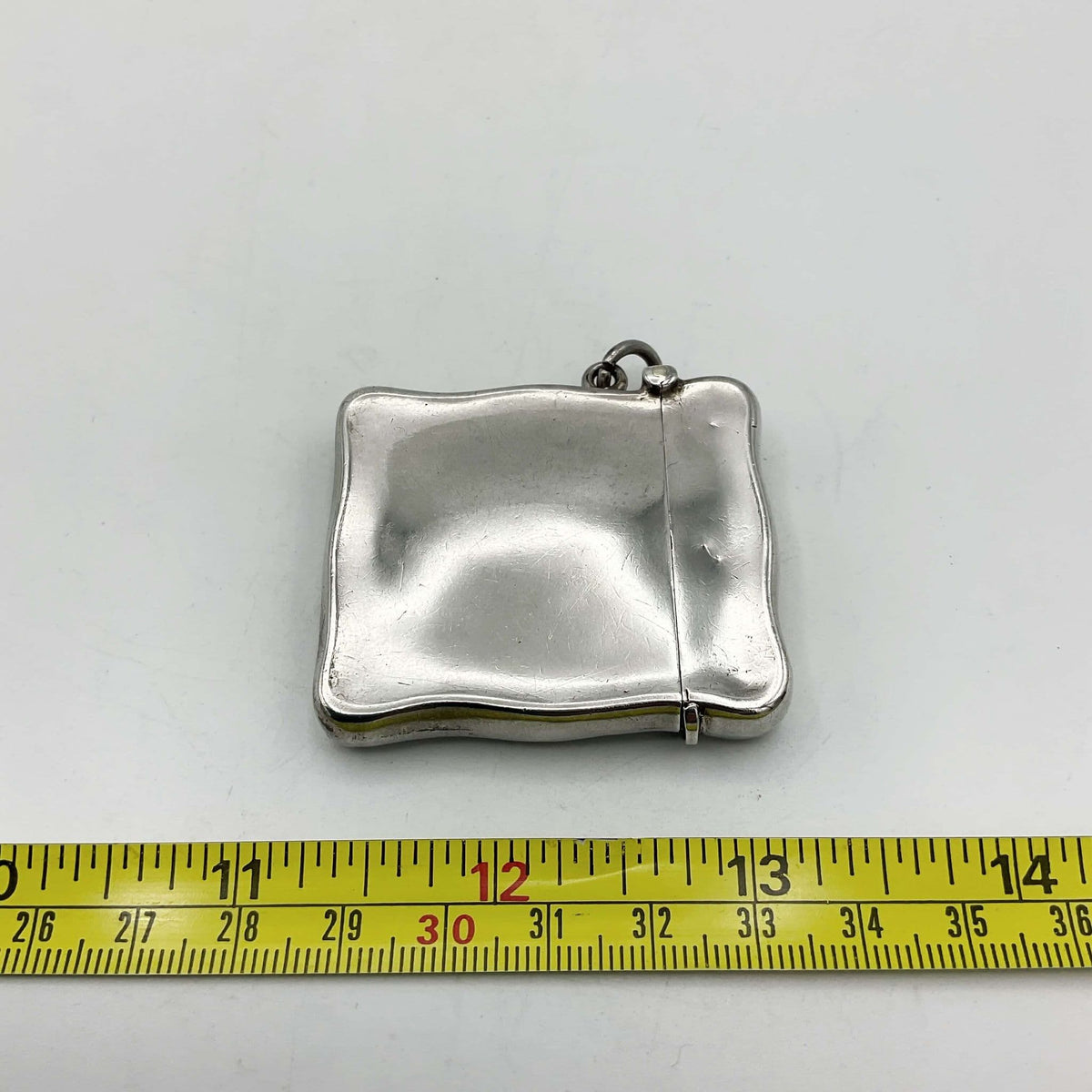 Antique  1908 Sterling Silver Vesta Case - Beeches Vintage