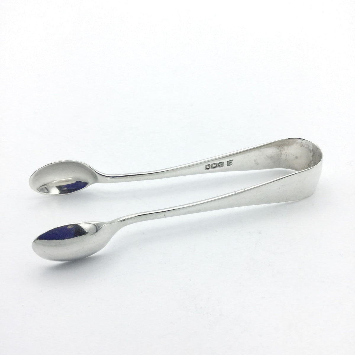Antique 1922 Sterling Silver Sugar Tongs - Beeches Vintage