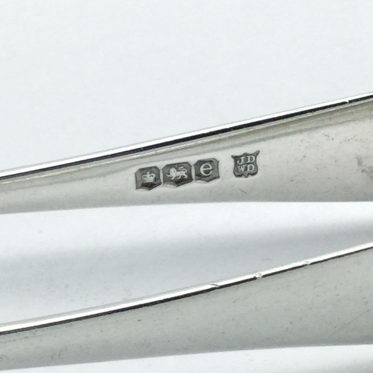 Antique 1922 Sterling Silver Sugar Tongs - Beeches Vintage