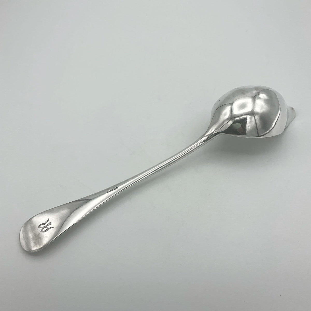 Antique French Silver Plated Gravy or Sauce Ladle - Beeches Vintage