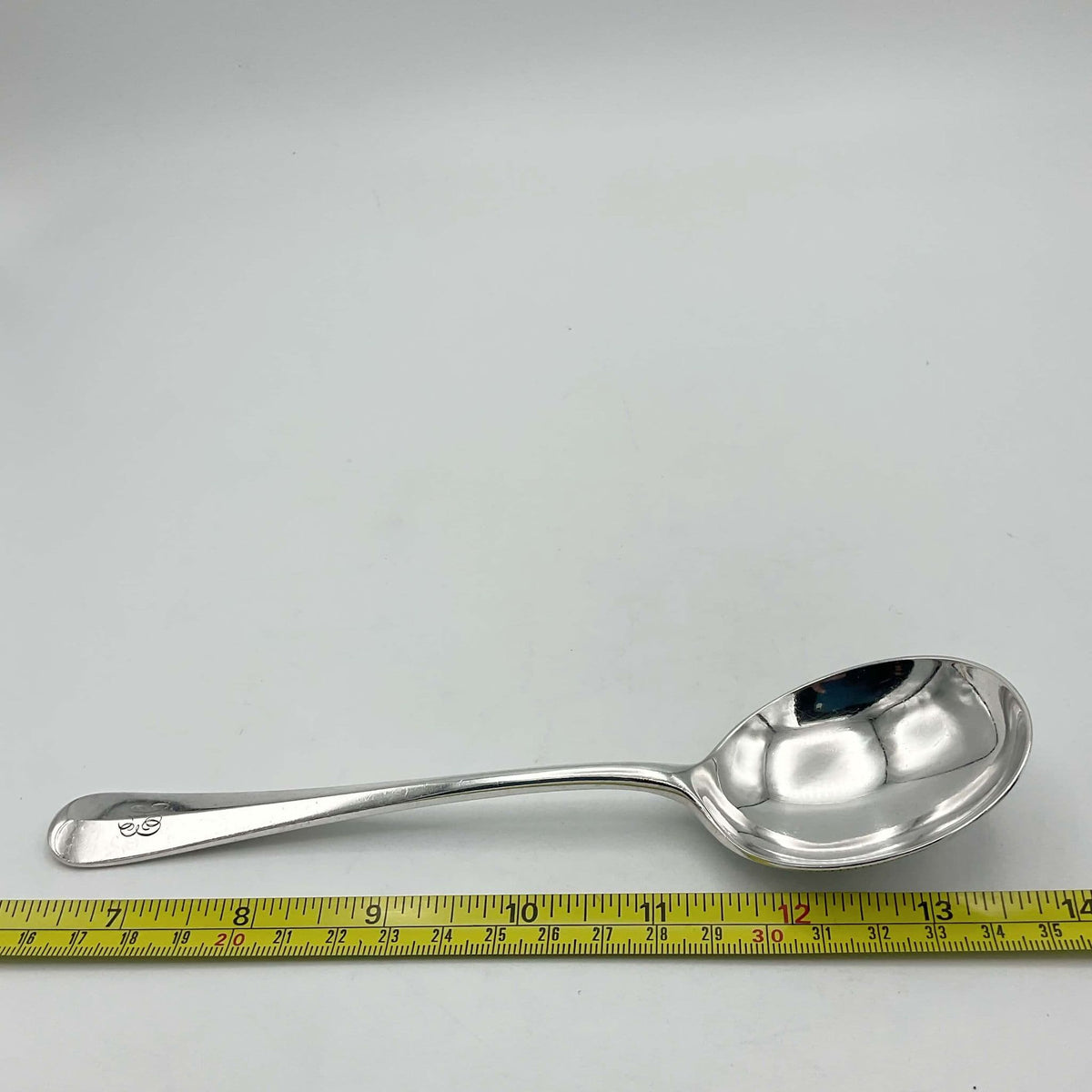 Antique Mappin & Webb Silver Plated Soup Spoons Set - Beeches Vintage