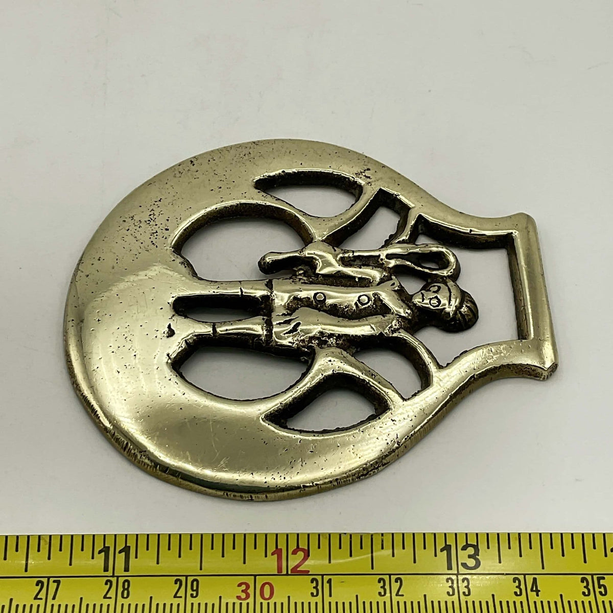 Antique Shepherd Horse Brass - Beeches Vintage