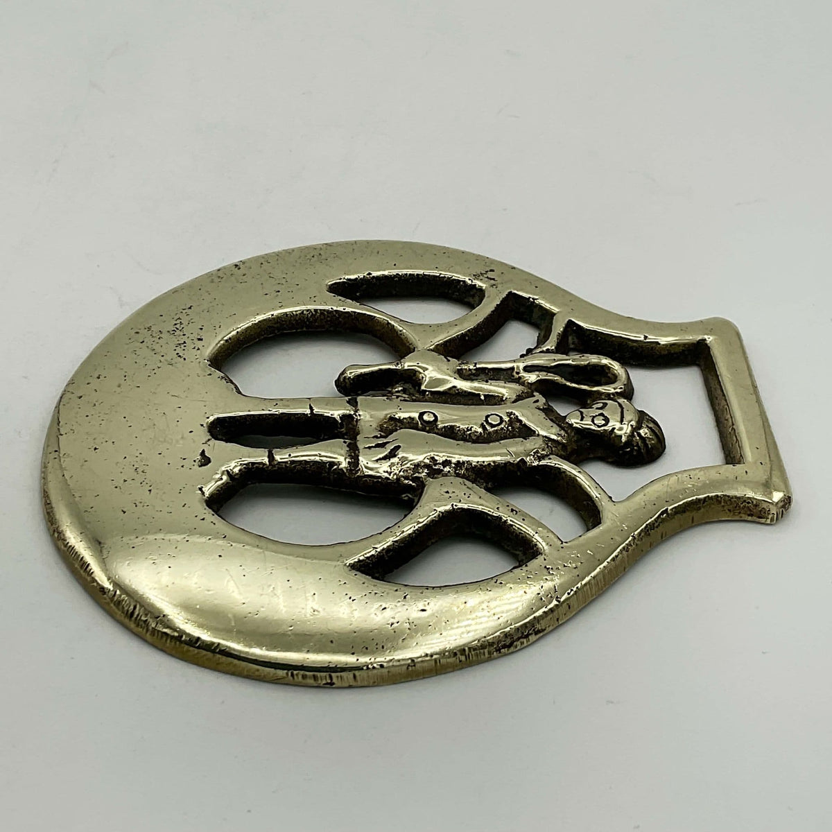 Antique Shepherd Horse Brass - Beeches Vintage
