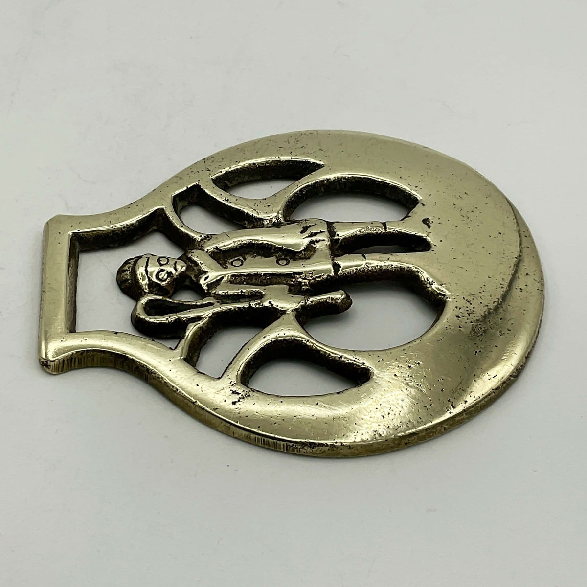 Antique Shepherd Horse Brass - Beeches Vintage