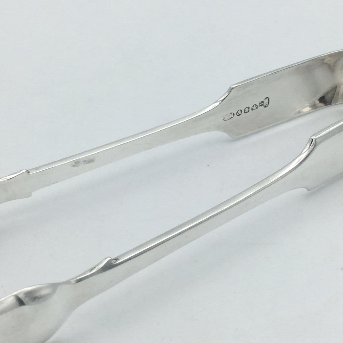 Antique Victorian Silver Plated Sugar Tongs - Beeches Vintage