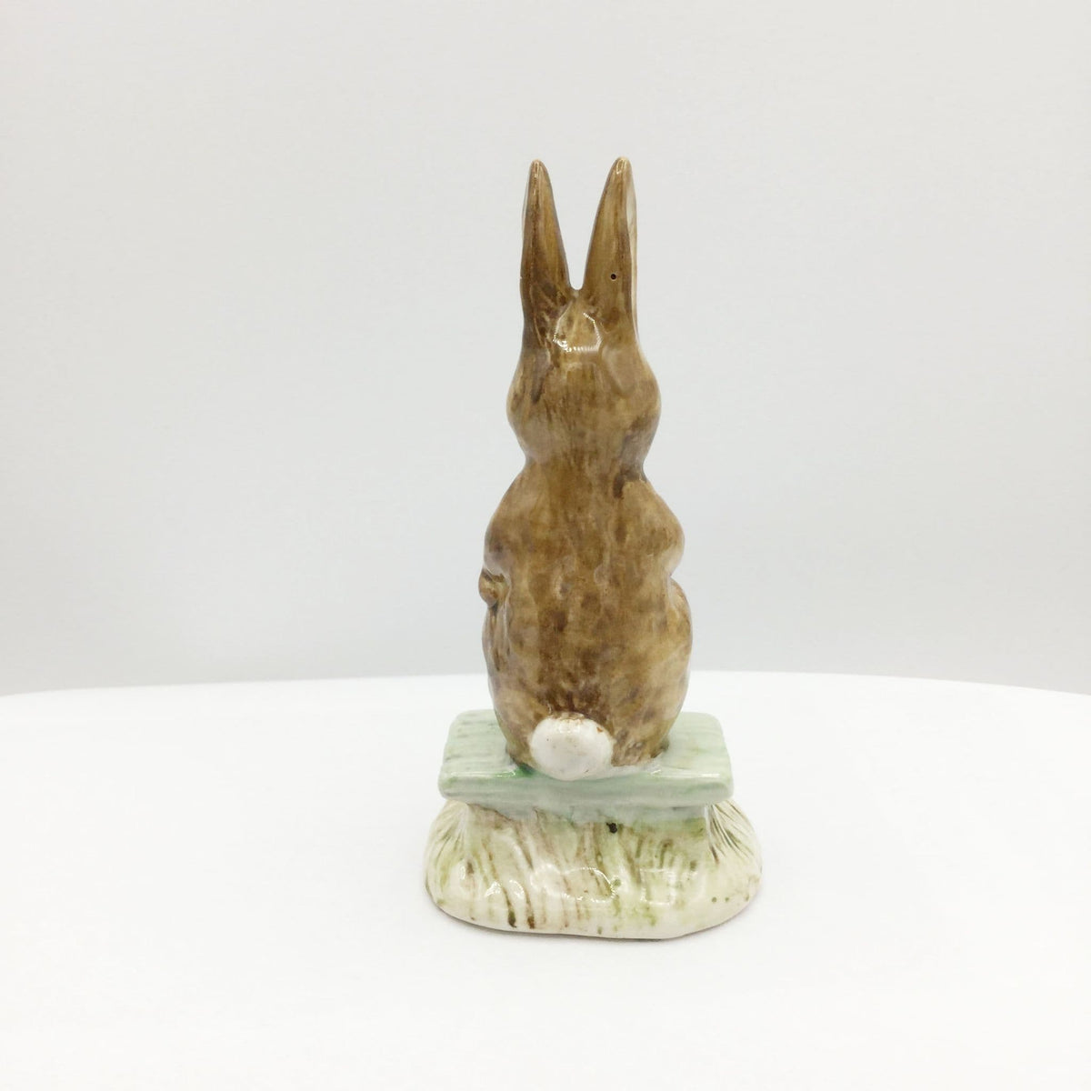 Beeches Vintage Beswick Beatrix Potter Fierce Bad Rabbit ceramic figurine, detailed collectible china sculpture featuring the character.