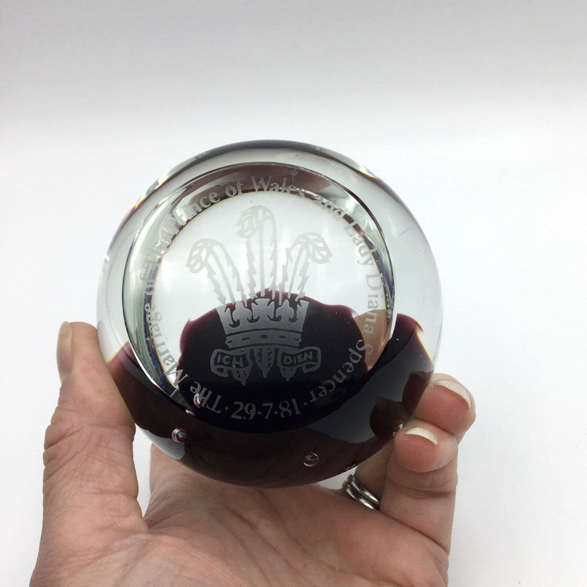 Caithness Duet Limited Edition Paperweight - Beeches Vintage