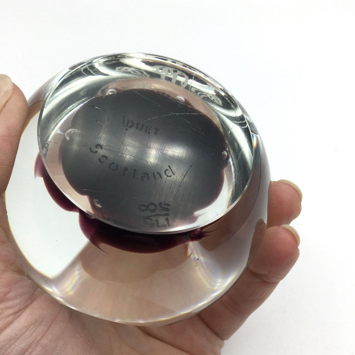 Caithness Duet Limited Edition Paperweight - Beeches Vintage