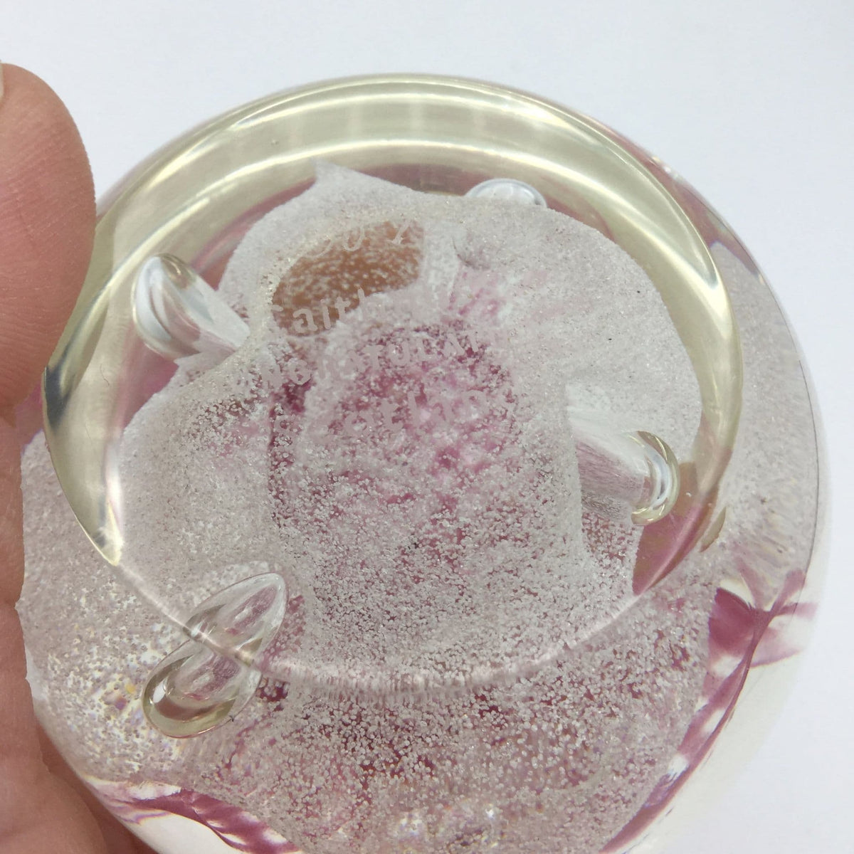 Caithness Glass Congratulations Paperweight - Beeches Vintage