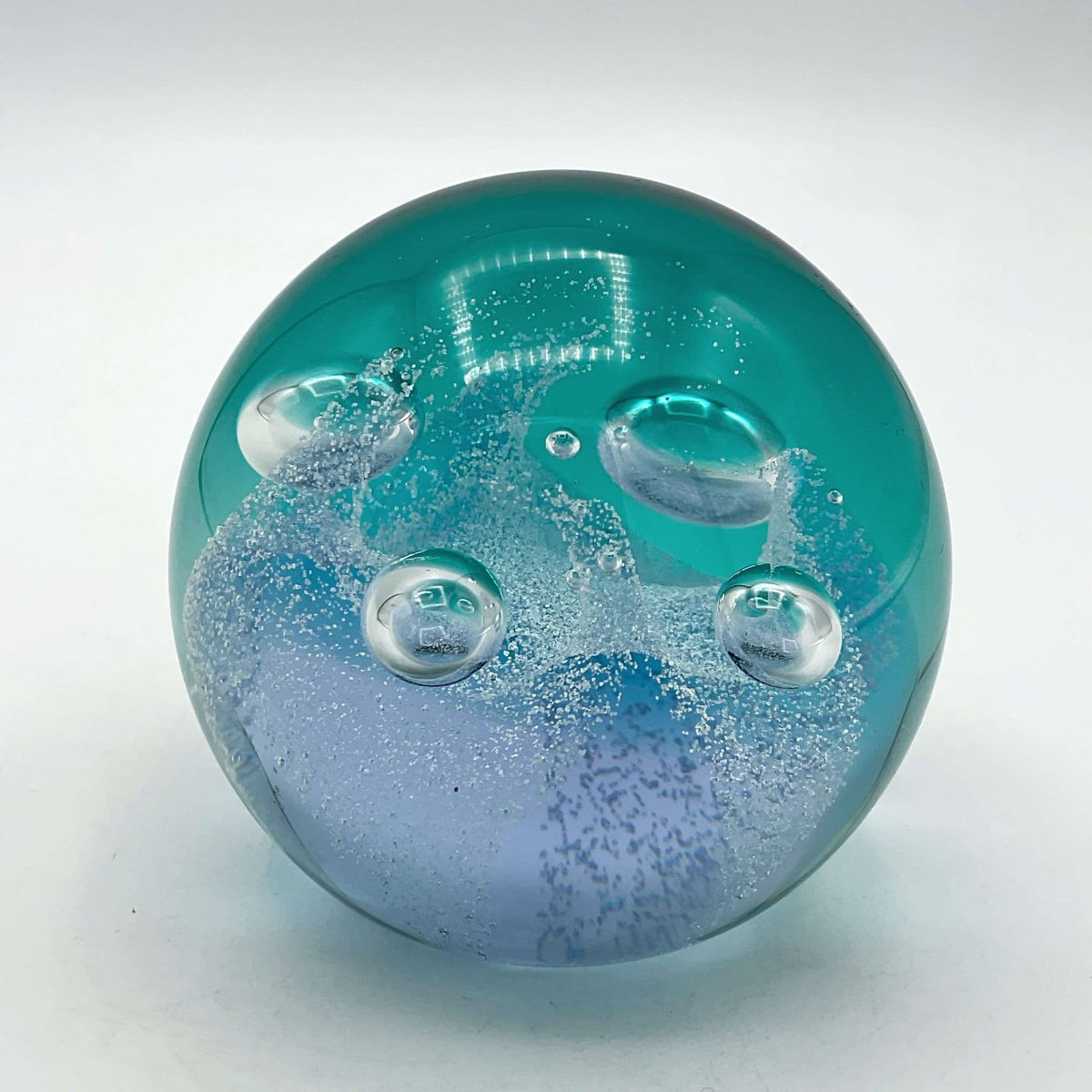 Caithness Glass Foursome Paperweight, a collectible glass art piece featuring intricate design and vibrant colors, by Beeches Vintage.