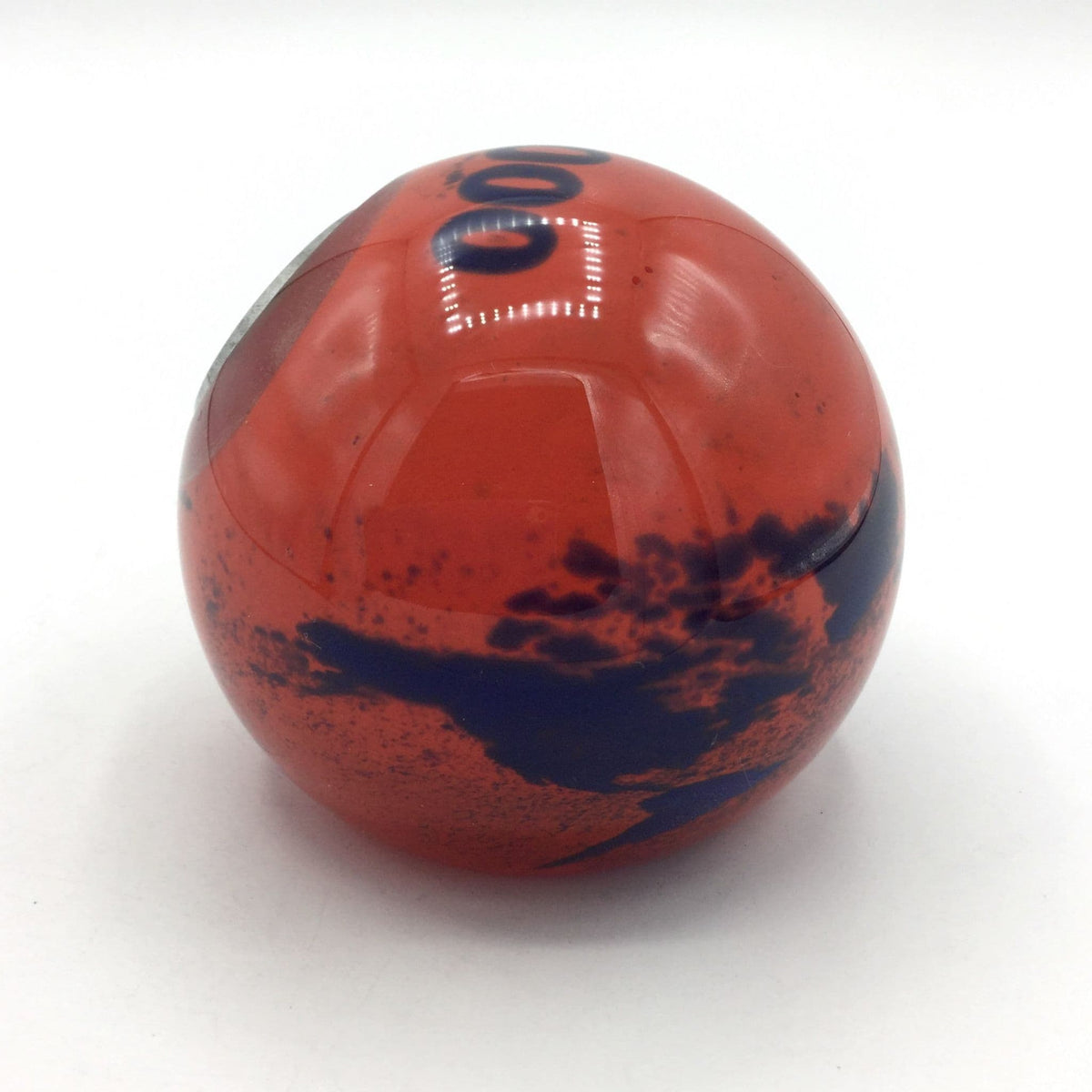 Caithness Millennium Globe Clock Paperweight - Beeches Vintage
