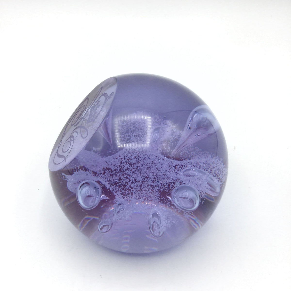 Caithness Moonflower Commemorative Paperweight - Beeches Vintage