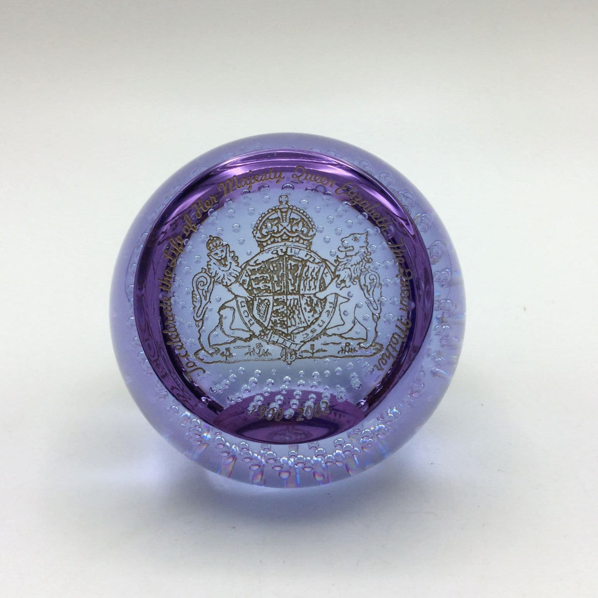 Caithness Royal Commemorative Paperweight - Beeches Vintage