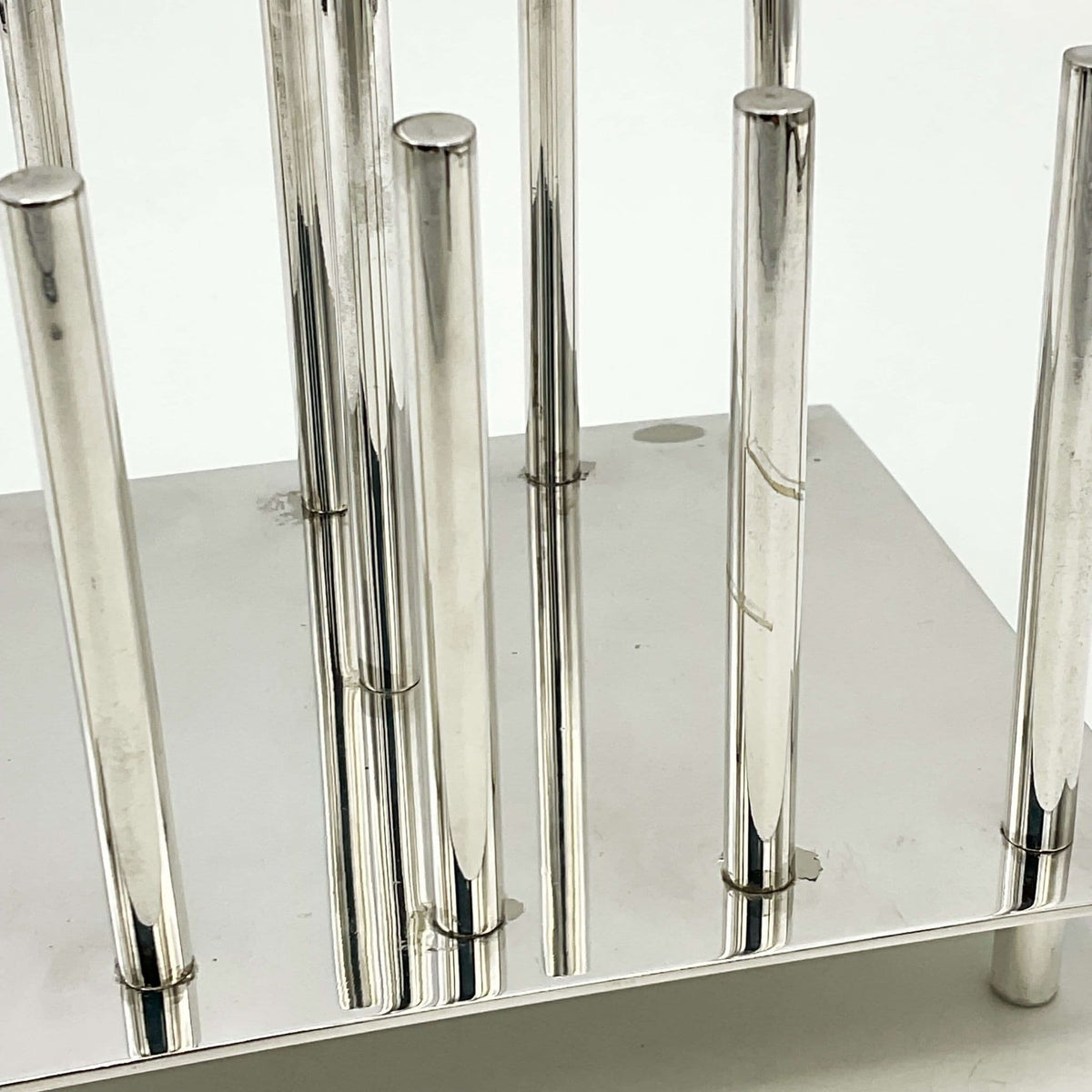Christopher Dresser Design Silver Plated Toast Rack - Beeches Vintage