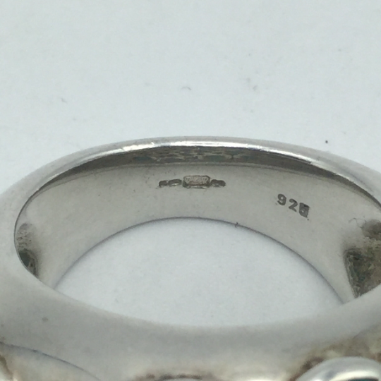 Turquoise Silver Dress Ring - Beeches Vintage