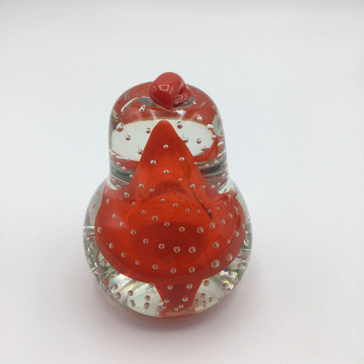 MRM Glass Pear Paperweight - Beeches Vintage