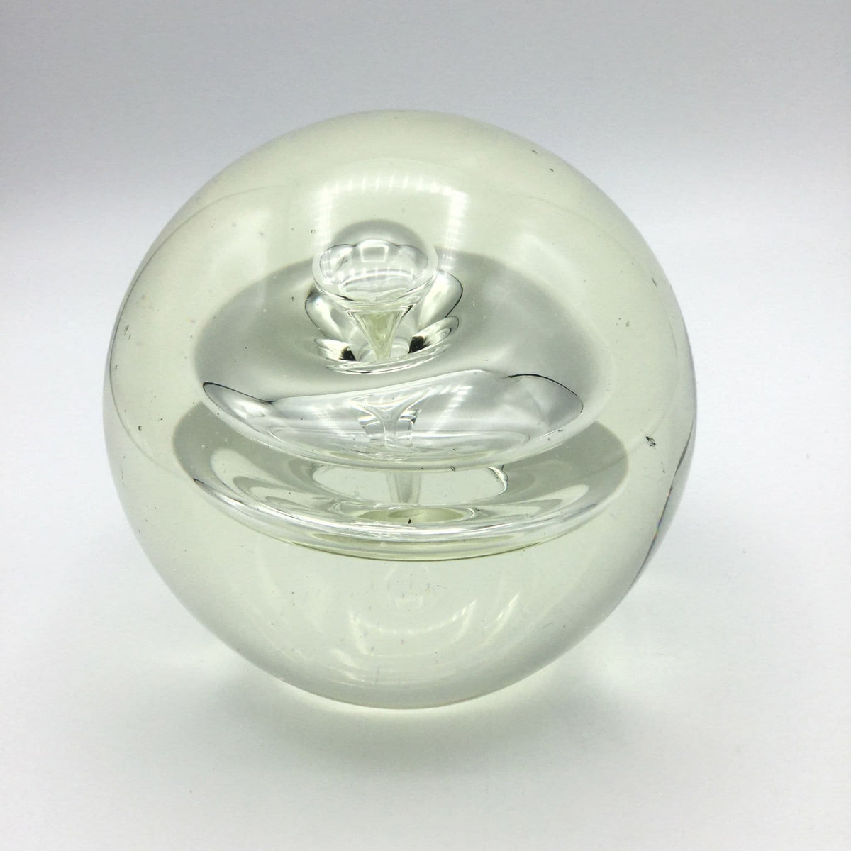 Parlane Large Glass Paperweight - Beeches Vintage