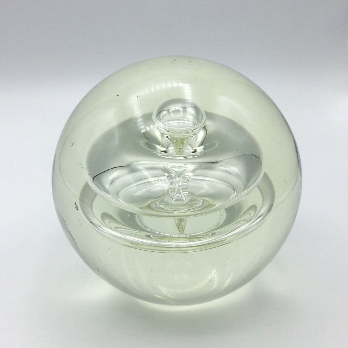 Parlane Large Glass Paperweight - Beeches Vintage