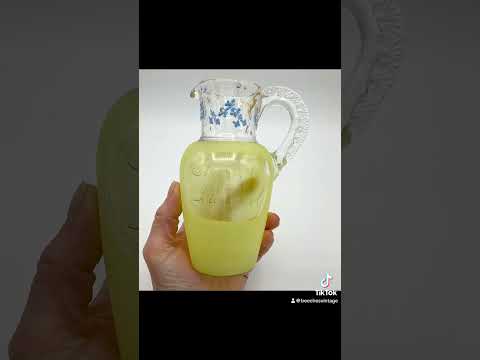 video short of Small_Vintage_1950s_Glass_Jug_300ml