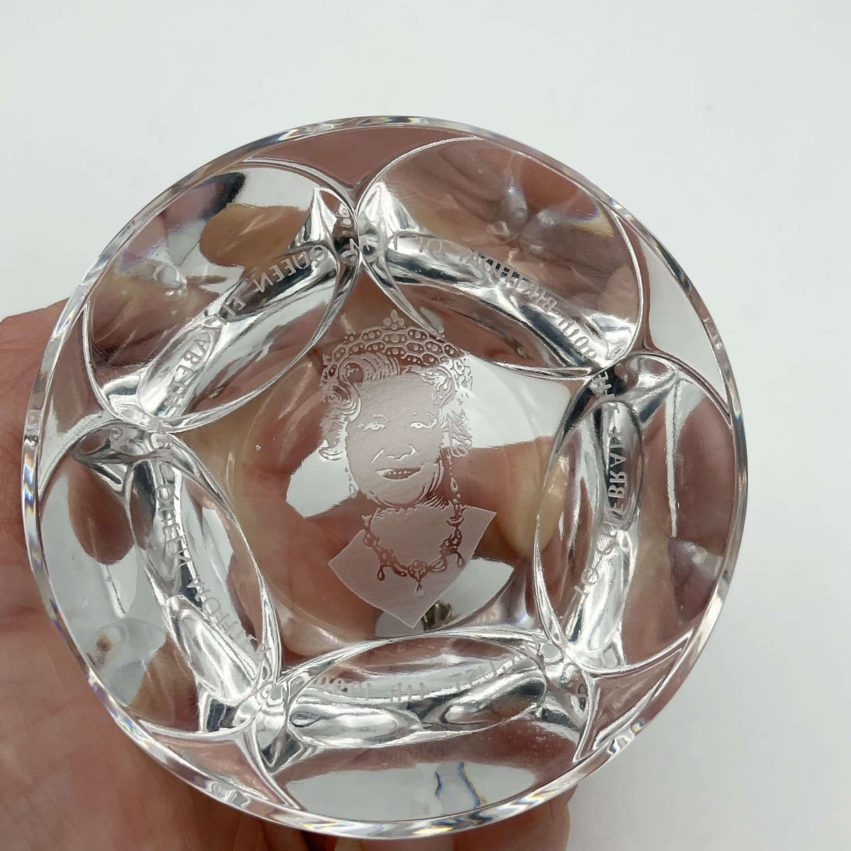 Queen Mother Commemorative Paperweight - Beeches Vintage