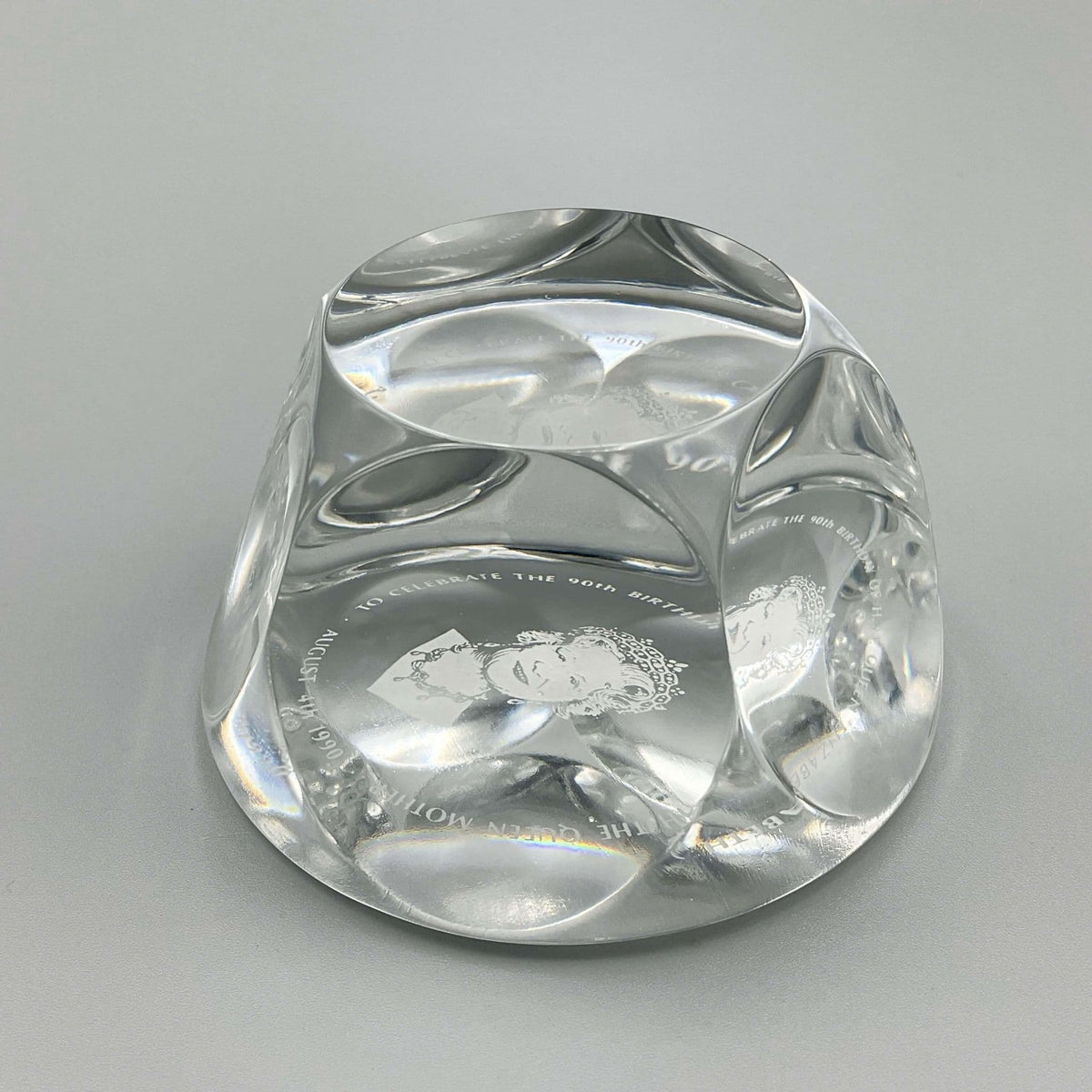 Queen Mother Commemorative Paperweight - Beeches Vintage